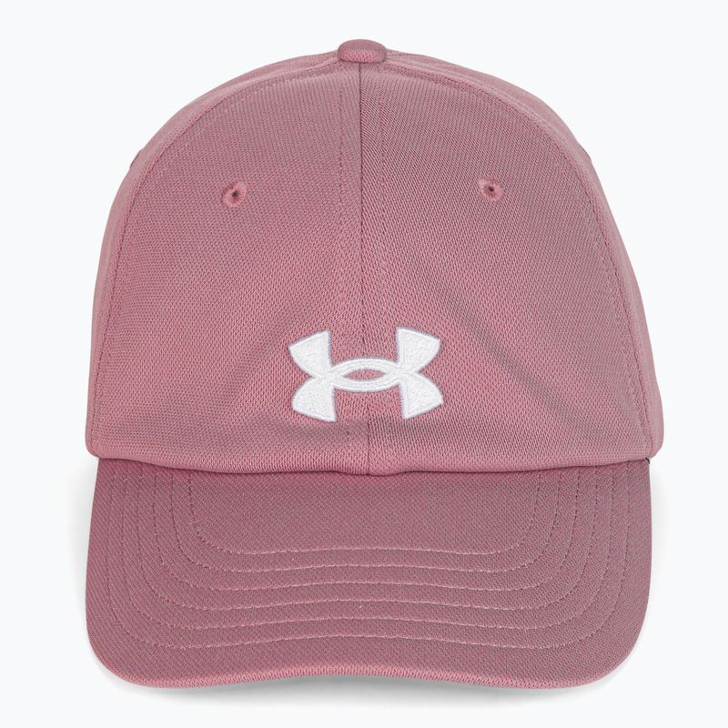 Czapka z daszkiem damska Under Armour Blitzing Adj pink elixir/white 4