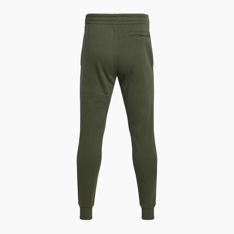 Spodnie męskie Under Armour Rival Fleece Joggers marine od green/white 5