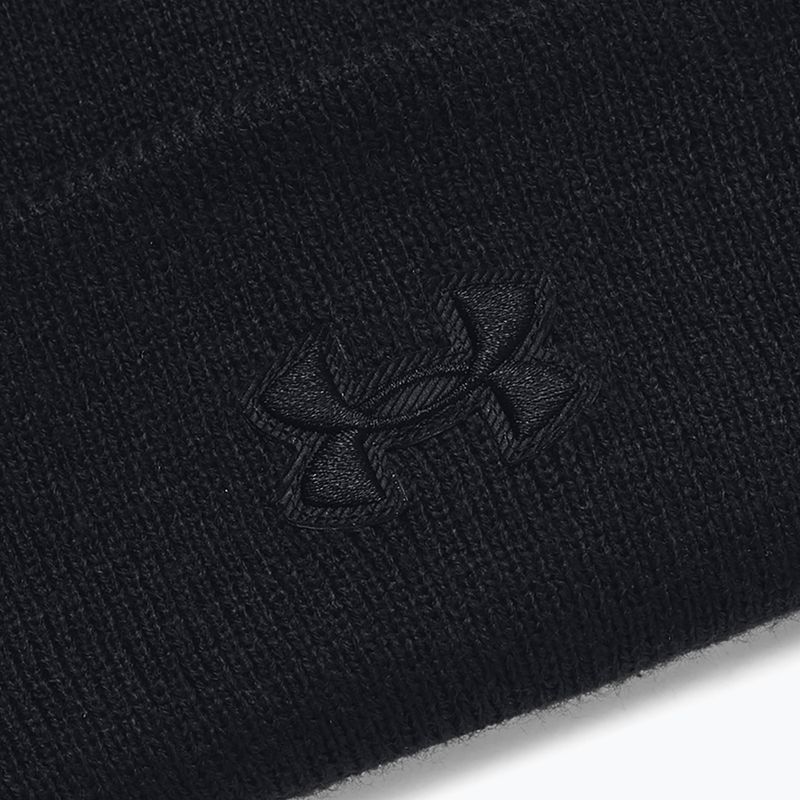 Czapka zimowa męska Under Armour Halftime Cuff black/black 2