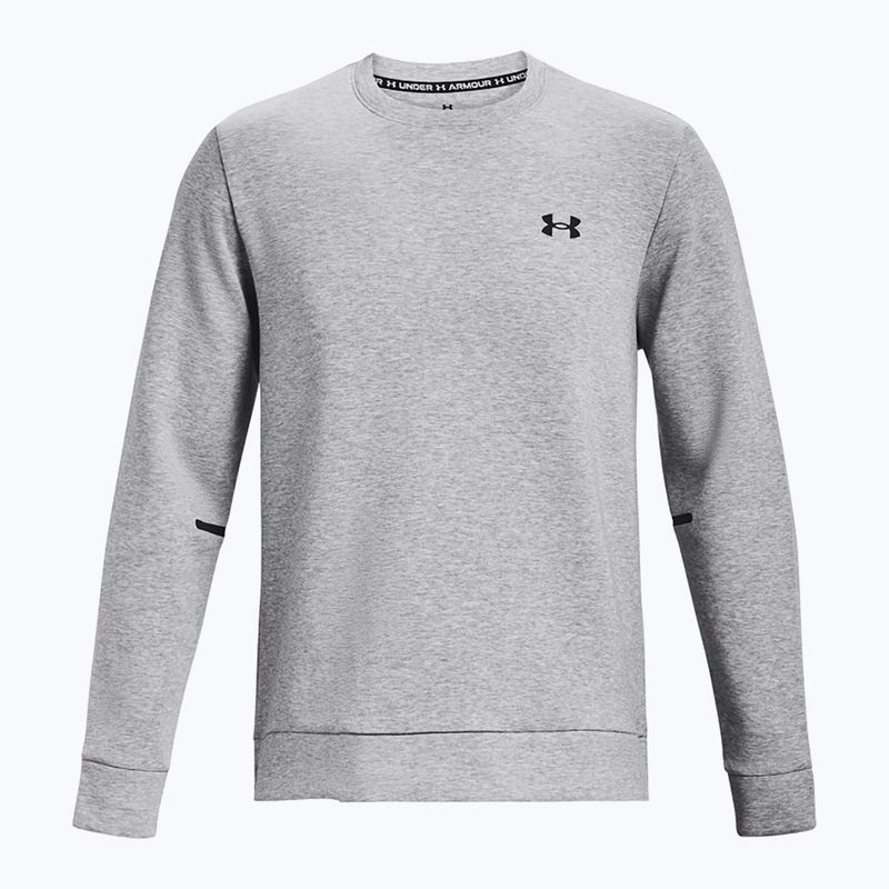 Bluza męska Under Armour Unstoppable Fleece Crew mod gray/black 5