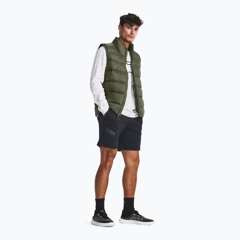 Spodenki treningowe męskie Under Armour Unstoppable Fleece black/black 2