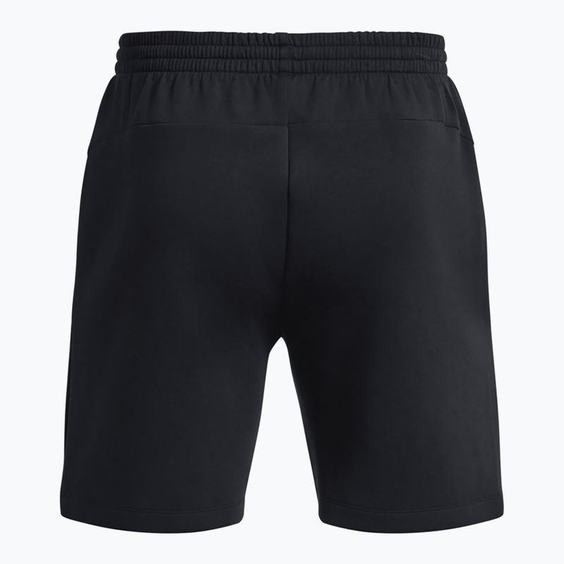 Spodenki treningowe męskie Under Armour Unstoppable Fleece black/black 6