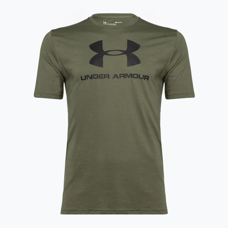 Koszulka męska Under Armour Sportstyle Logo marine od green// black 4