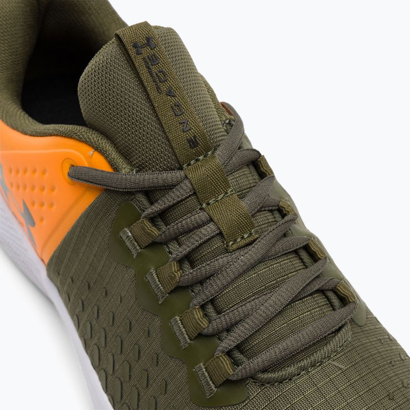Buty treningowe męskie Under Armour Charged Engage 2 marine od green/formula orange/black 8