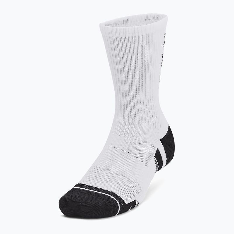 Skarpety Under Armour Perf Tech Nov Crew 3 pary white/white/black 2