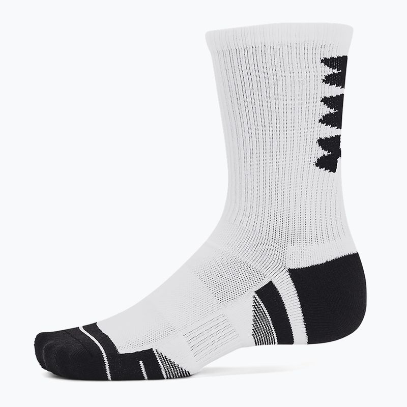 Skarpety Under Armour Perf Tech Nov Crew 3P white/white/black 3