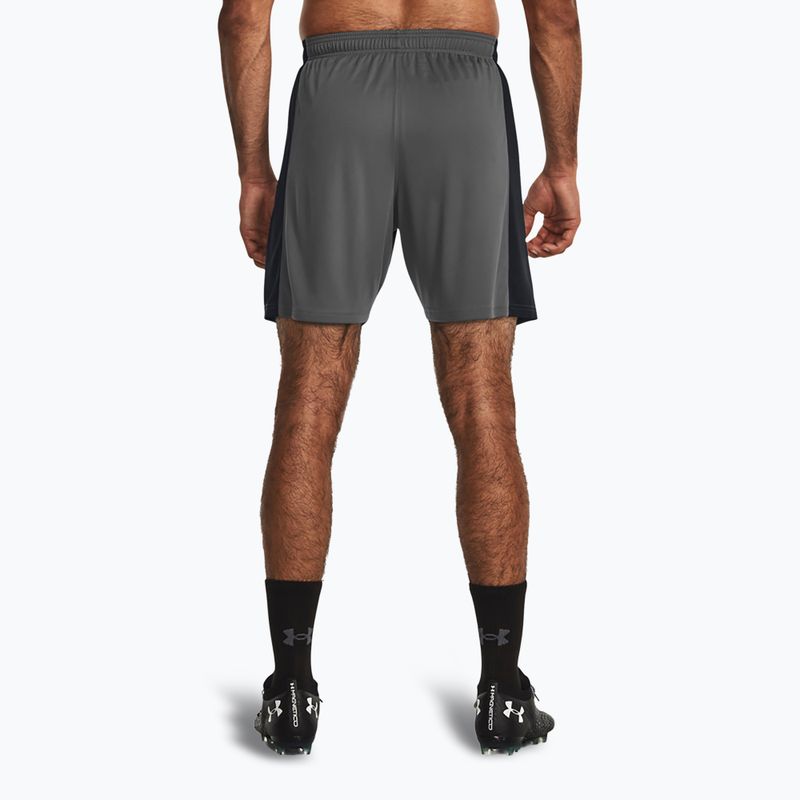 Spodenki piłkarskie męskie Under Armour Challenger castlerock/white 3