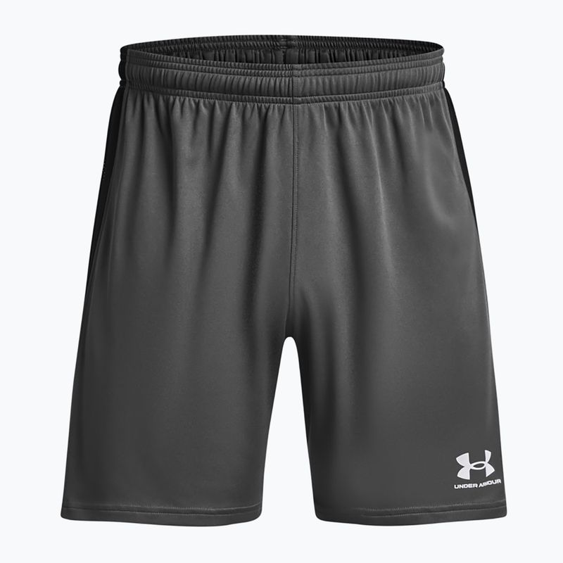 Spodenki piłkarskie męskie Under Armour Challenger castlerock/white 5