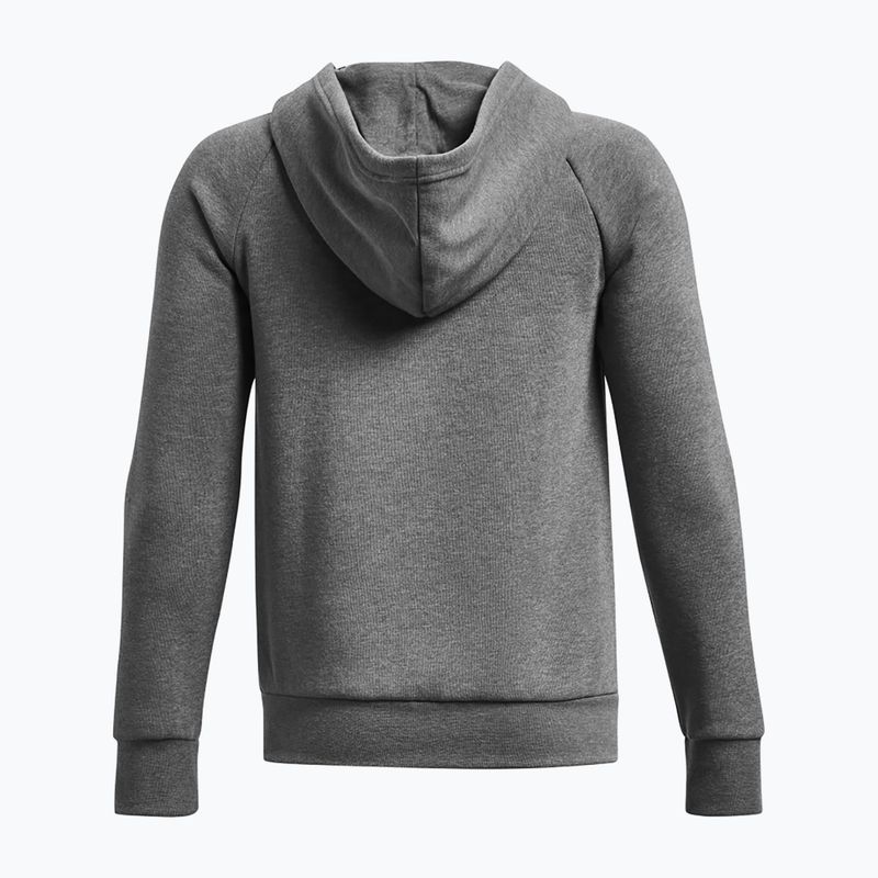 Bluza dziecięca Under Armour Rival Fleece FZ Hoodie grey 2