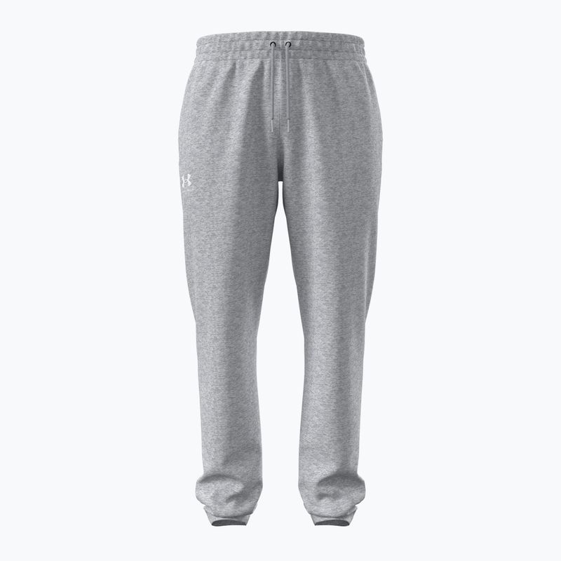 Spodnie męskie Under Armour Icon Fleece Pant mod gray full heather/white 5