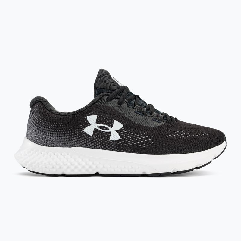 Buty do biegania męskie Under Armour Charged Rogue 4 black/white/white 2