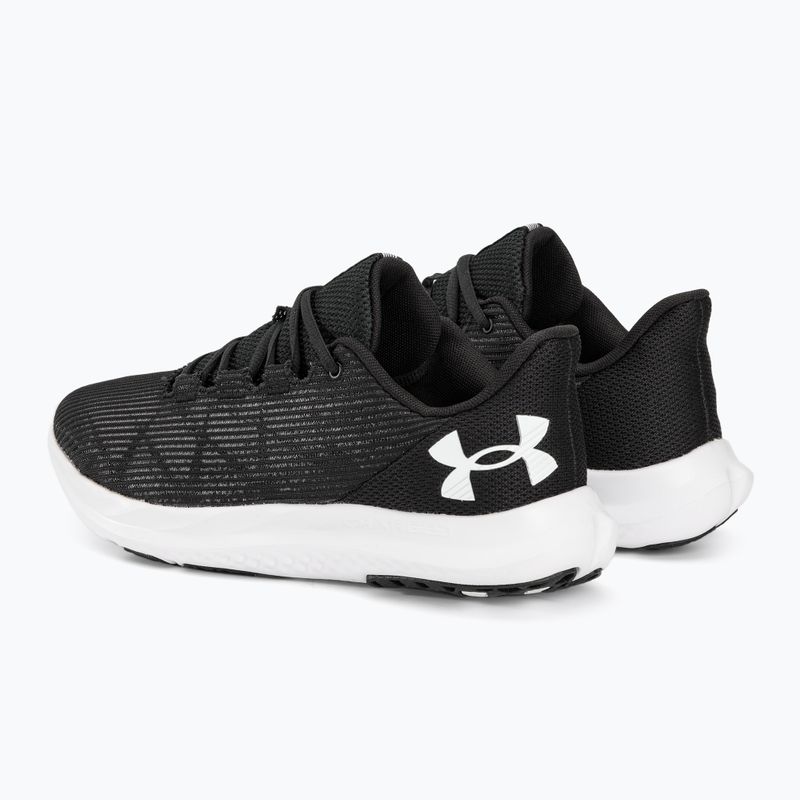 Buty do biegania męskie Under Armour Charged Speed Swift black/white/white 3