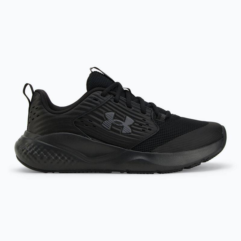 Buty treningowe męskie Under Armour Commit 4 black/ultimate black/castlerock 2