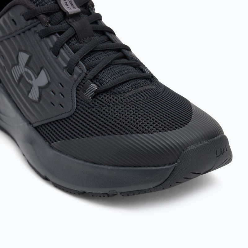 Buty treningowe męskie Under Armour Commit 4 black/black/castlerock 7