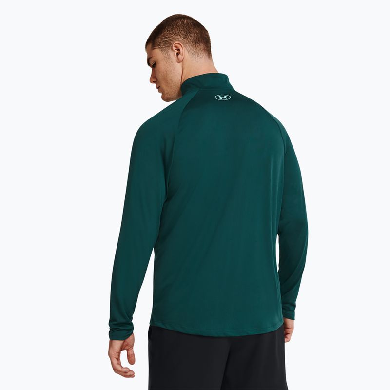 Bluza męska Under Armour Tech 2.0 1/2 Zip hydro teal/radial turquoise 2