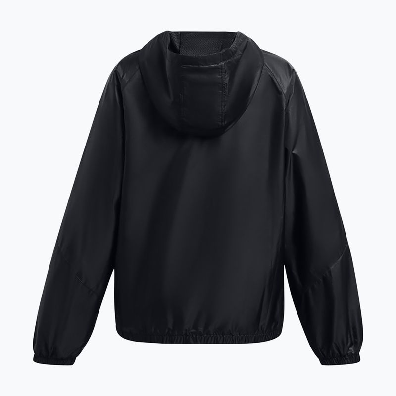 Kurtka przeciwwiatrowa dziecięca Under Armour Sport Windbreaker black 2