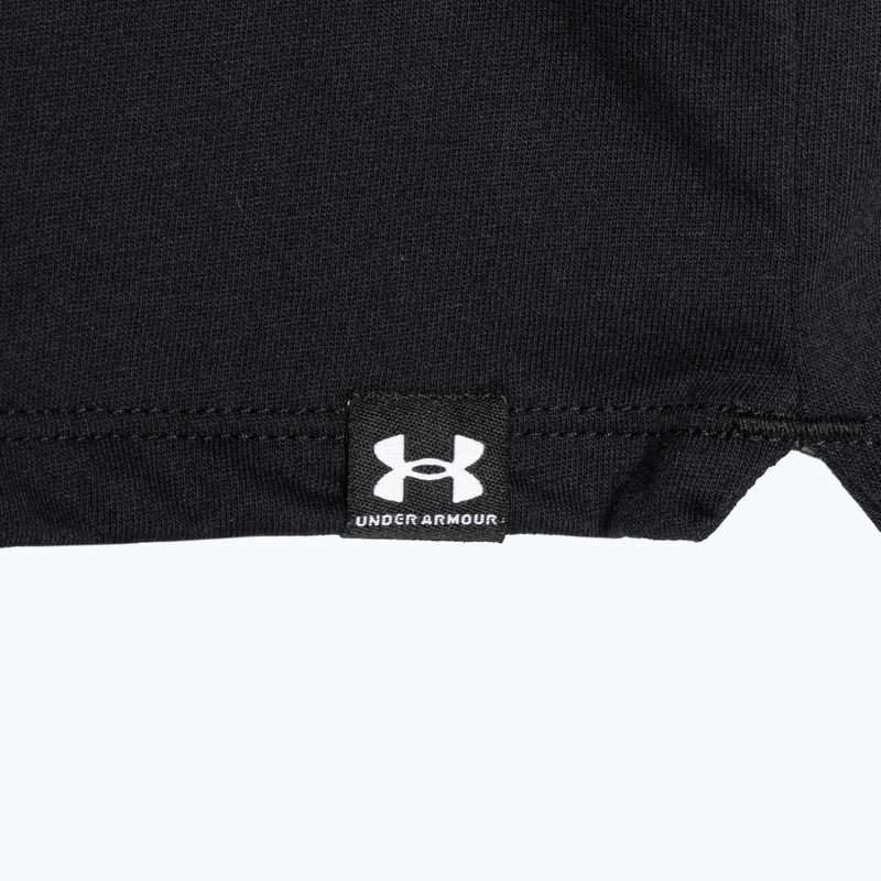 Koszulka treningowa damska Under Armour Campus Boxy Crop black/white 5