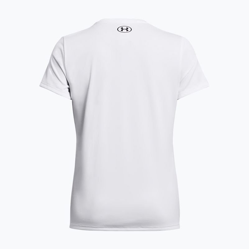 Koszulka treningowa damska Under Armour Tech SSV Solid white/black 2