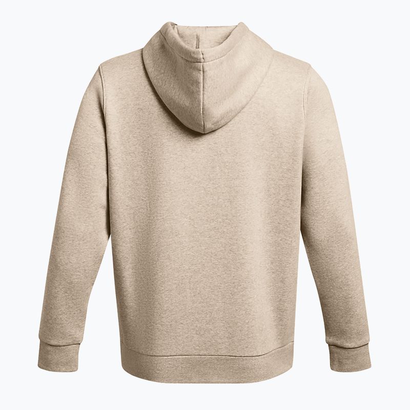 Bluza męska Under Armour Essential Fleece Hoodie timberwolf taupe light hthr/timberwolf taupe 5