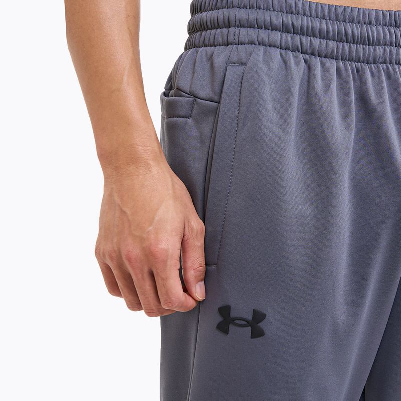 Spodnie męskie Under Armour Armour Fleece Joggers castlerock/black 6