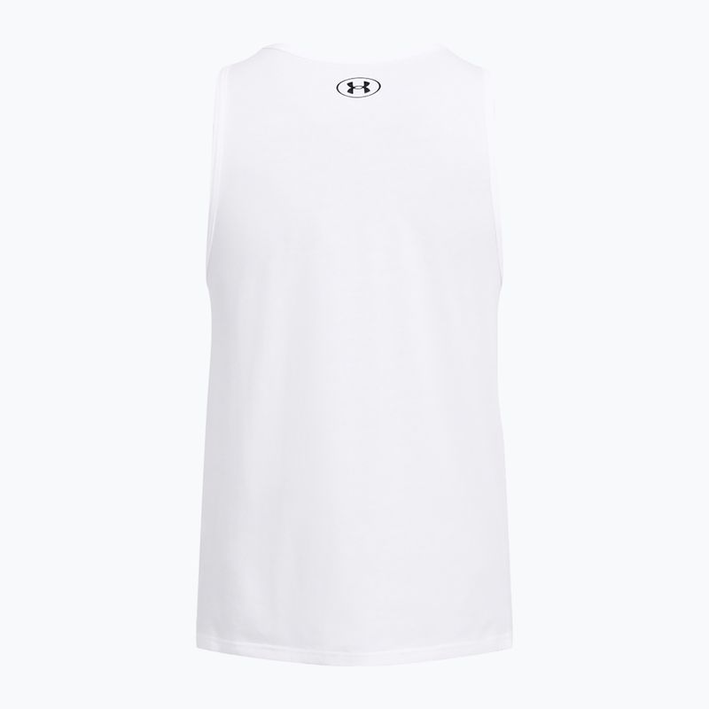 Koszulka męska Under Armour Sportstyle Logo white/black 4