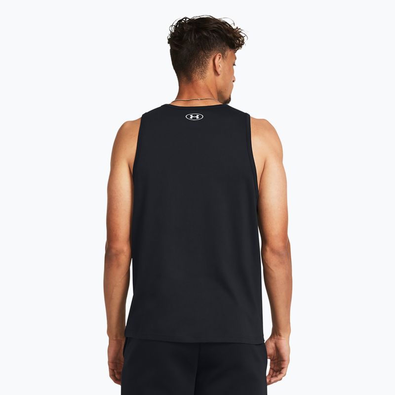 Koszulka męska Under Armour Sportstyle Logo black/white 2