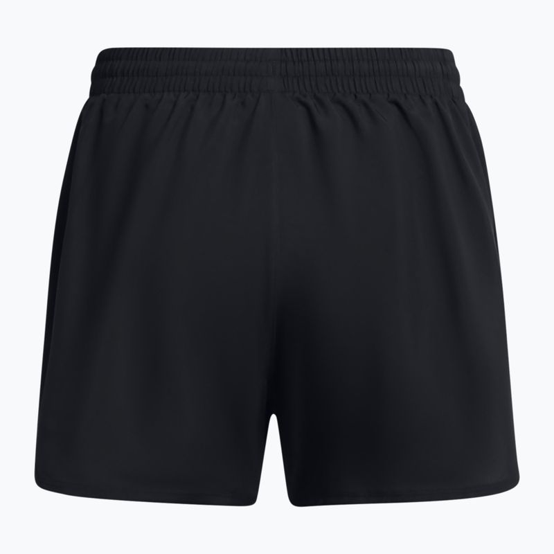 Spodenki do biegania damskie Under Armour Fly By 2in1 black/black/reflective 6