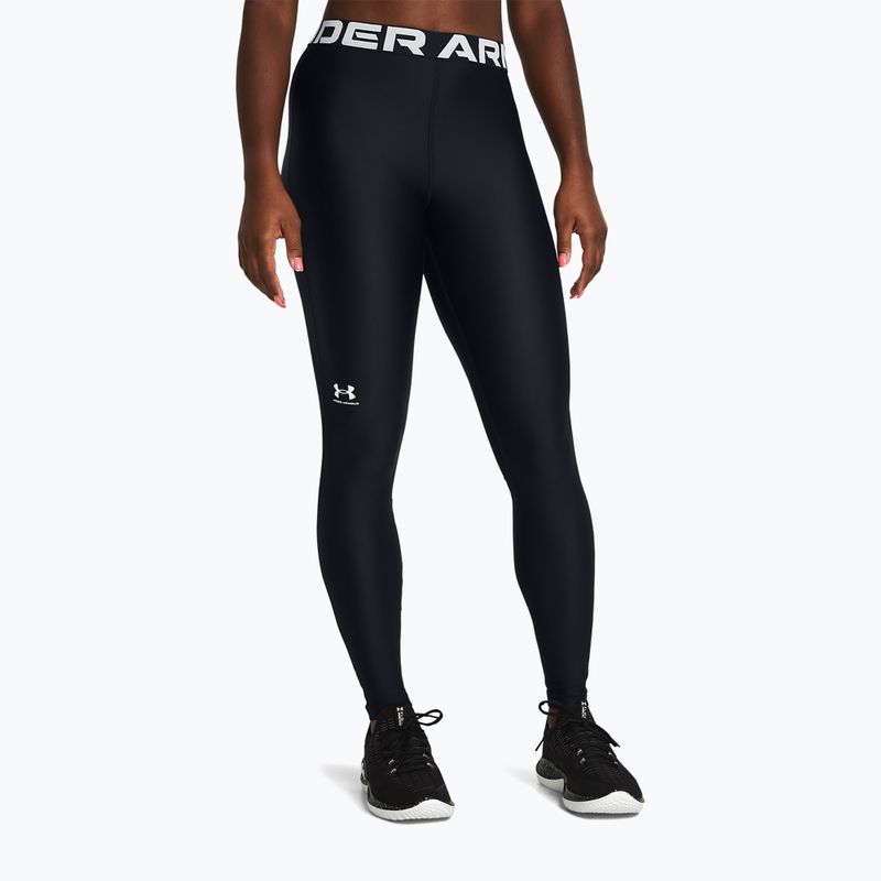 Legginsy treningowe damskie Under Armour HeatGear black/white