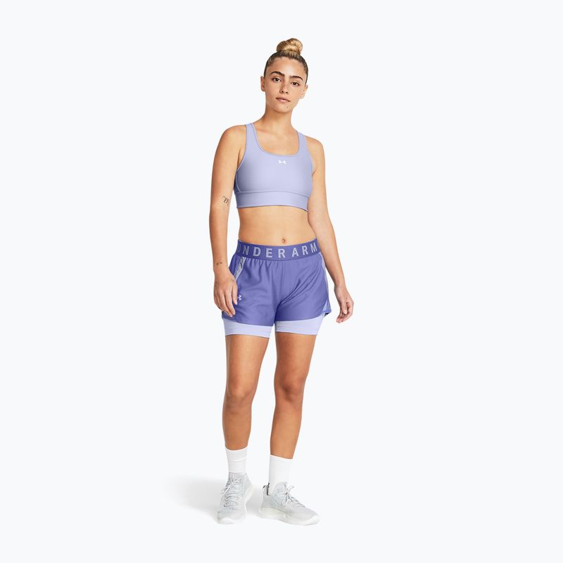 Spodenki treningowe damskie Under Armour Play Up 2-In-1 starlight/ celeste/celeste 2