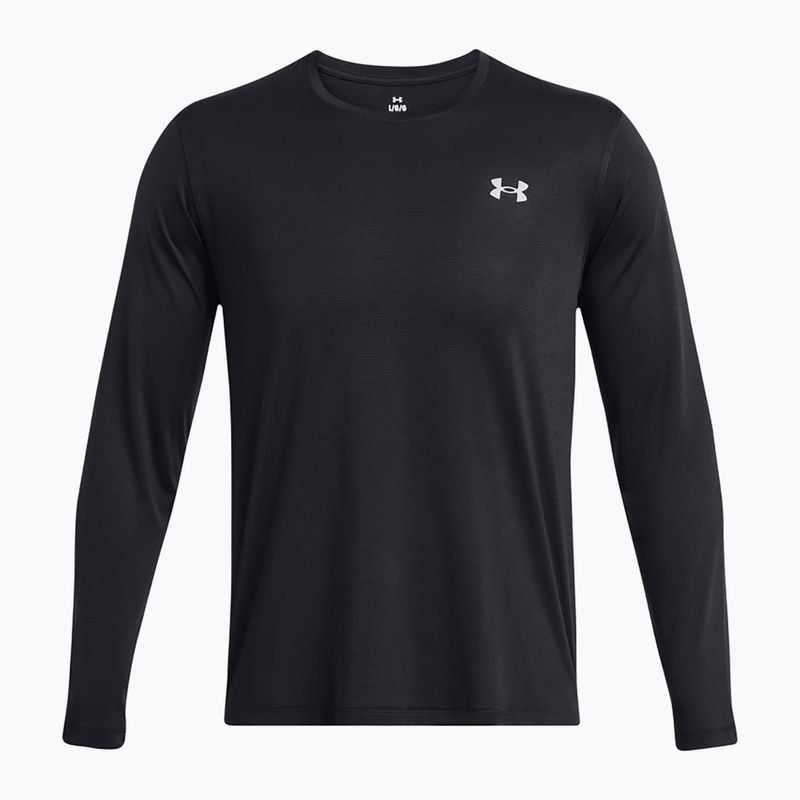 Longsleeve do biegania męski Under Armour Launch black/reflective