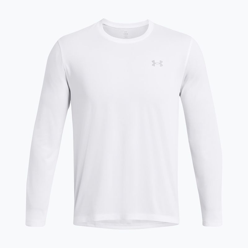 Longsleeve do biegania męski Under Armour Launch whte/reflective 4