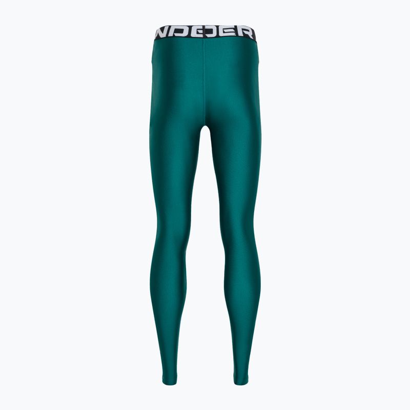 Legginsy damskie Under Armour HeatGear hydro teal/white 6