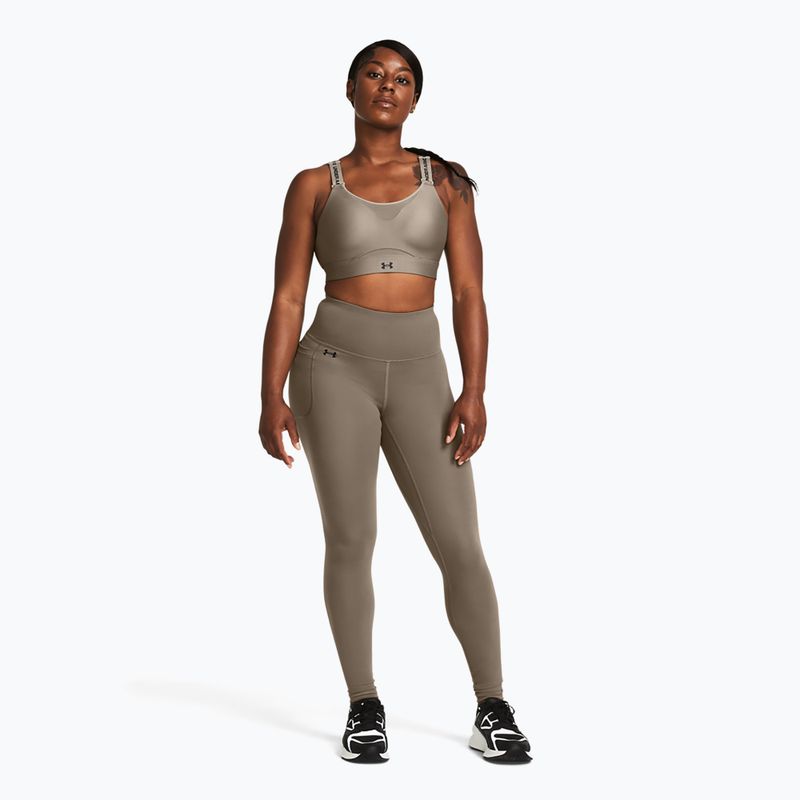 Legginsy damskie Under Armour Motion taupe dusk/black 2