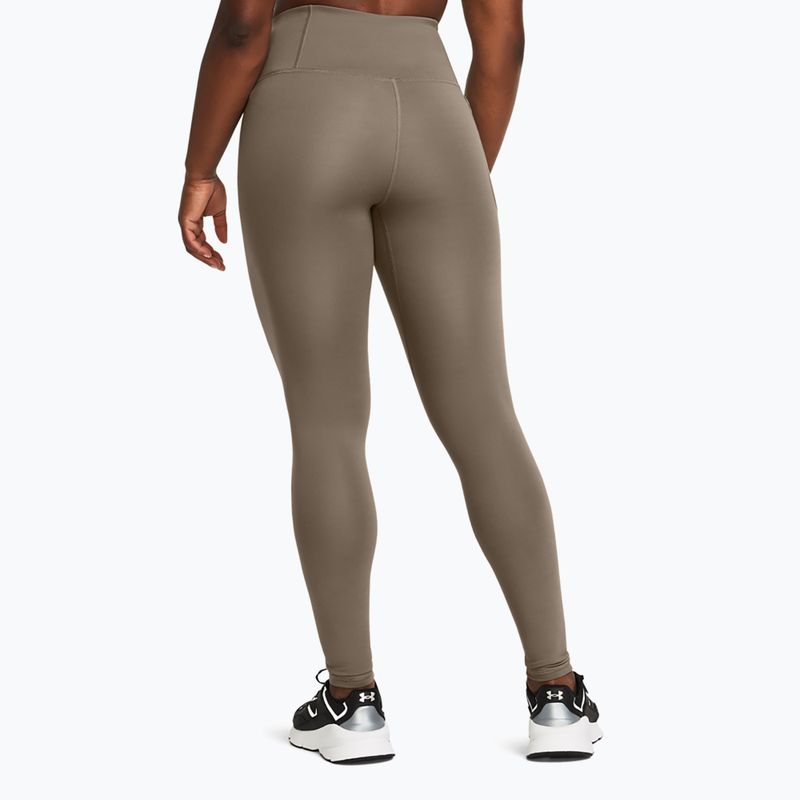 Legginsy damskie Under Armour Motion taupe dusk/black 3