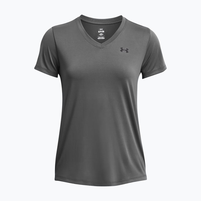 Koszulka treningowa damska Under Armour Tech SSV Solid castlerock/black