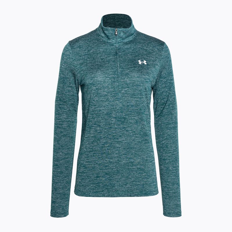 Bluza damska Under Armour Tech 1/2 Zip-Twist hydro teal/white 3