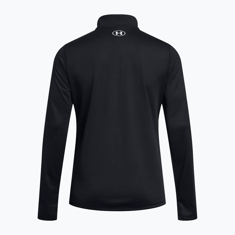 Bluza damska Under Armour Tech 1/2 Zip Solid black/white 4