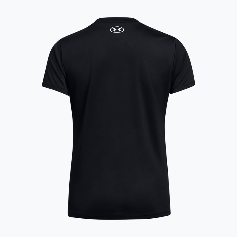 Koszulka treningowa damska Under Armour Tech SSV Solid black/white 2