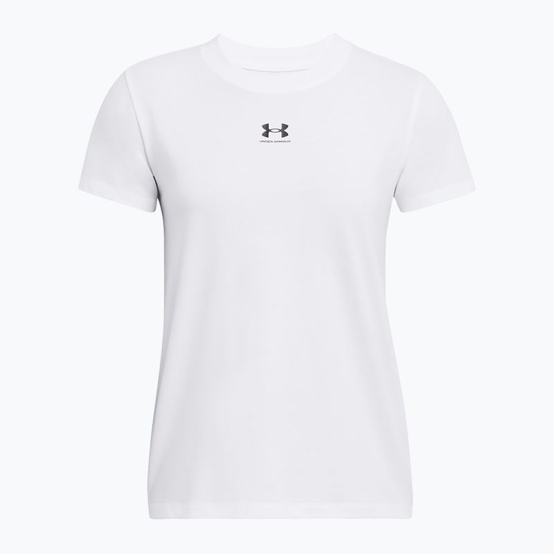 Koszulka damska Under Armour Rival Core hydro white/black