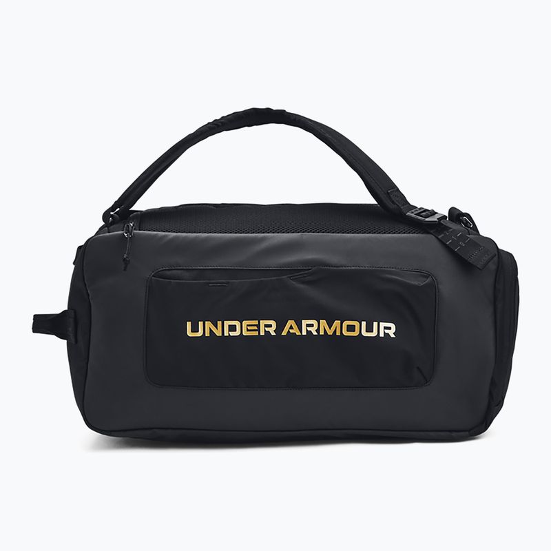 Torba treningowa Under Armour Contain Duo 40 l black/metallic gold 2