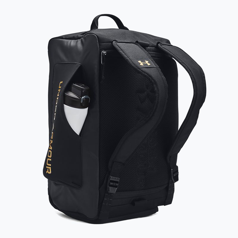 Torba treningowa Under Armour Contain Duo 40 l black/metallic gold 3