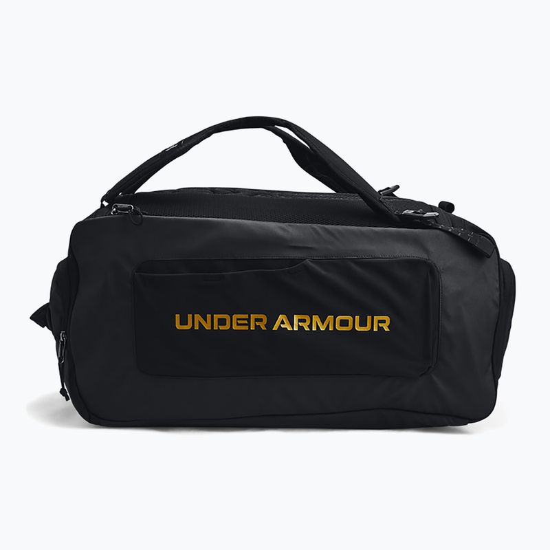 Torba treningowa Under Armour Contain Duo 50 l black/metallic gold 2
