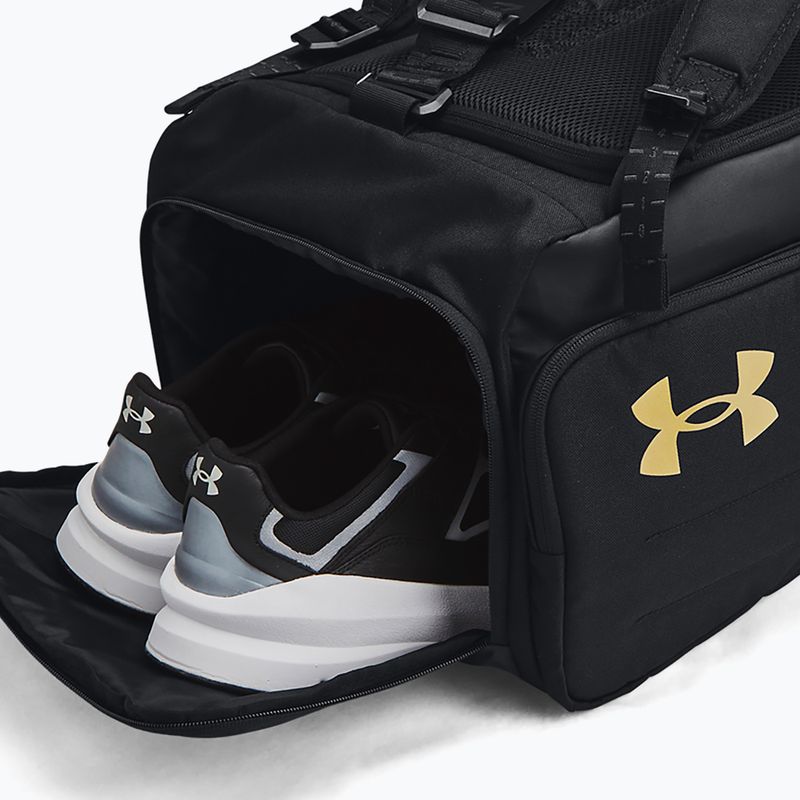 Torba treningowa Under Armour Contain Duo 50 l black/metallic gold 5