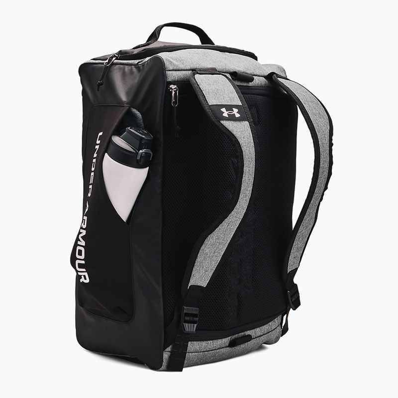 Torba treningowa Under Armour Contain Duo 50 l castlerock medium heather/black 3