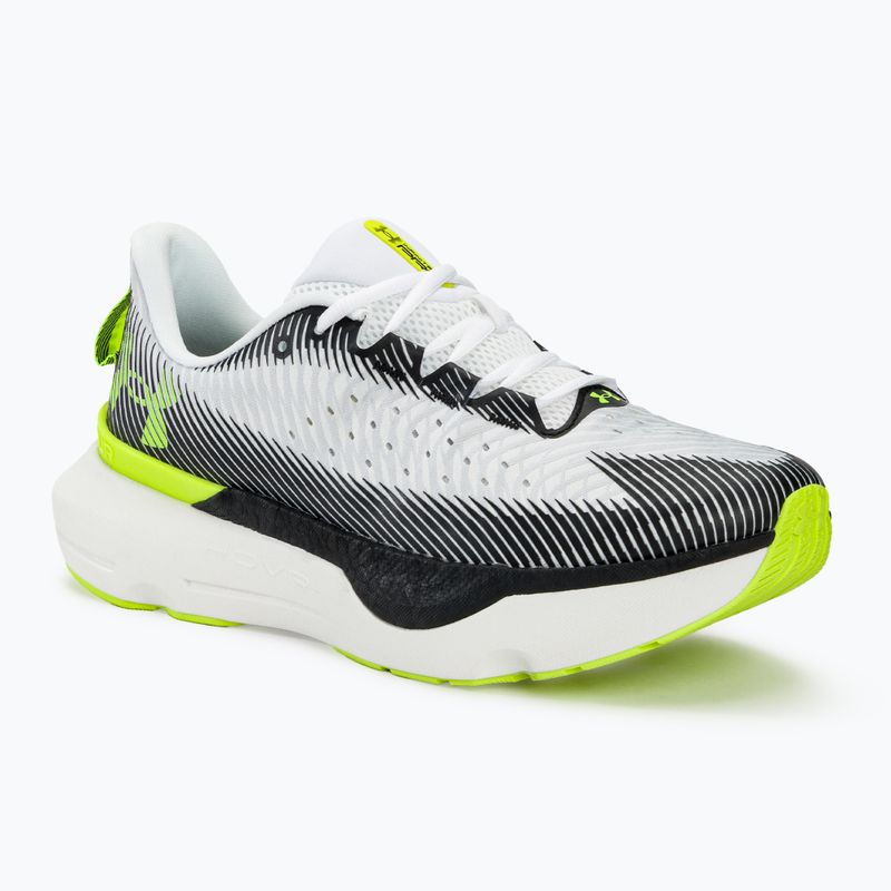 Buty do biegania męskie Under Armour Infinite Pro white/black/high vis yellow