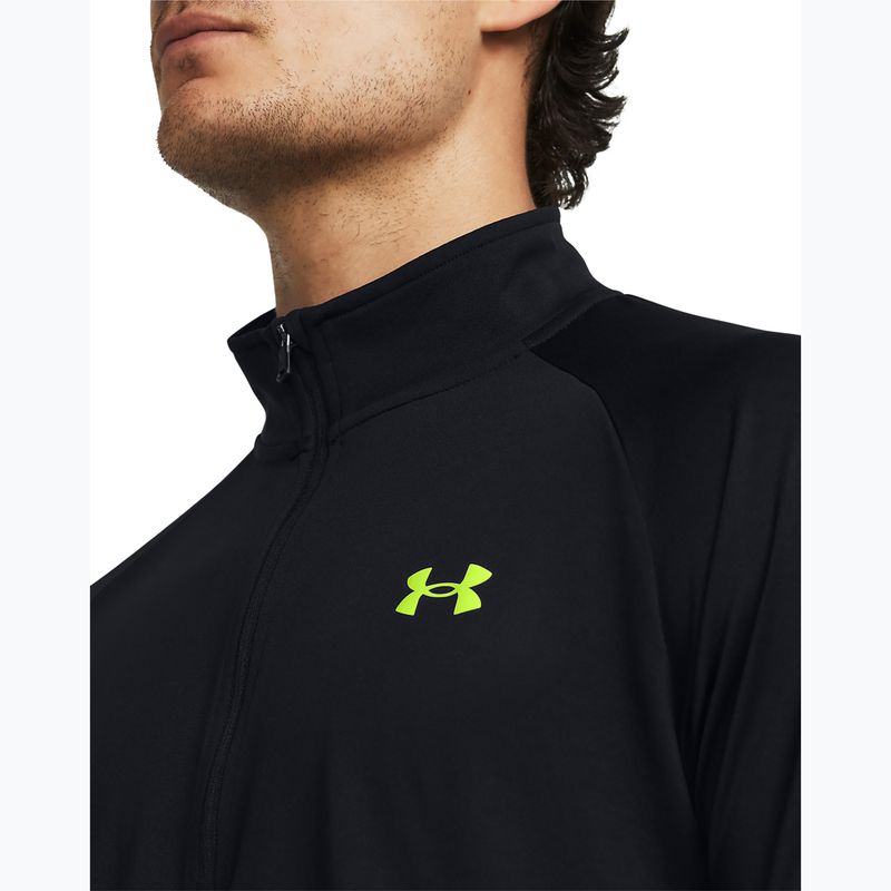 Bluza męska Under Armour Tech 2.0 1/2 Zip black/high vis yellow 3