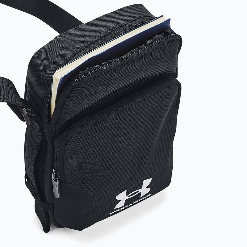 Saszetka Under Armour Loudon Lite 4 l  black/white 3