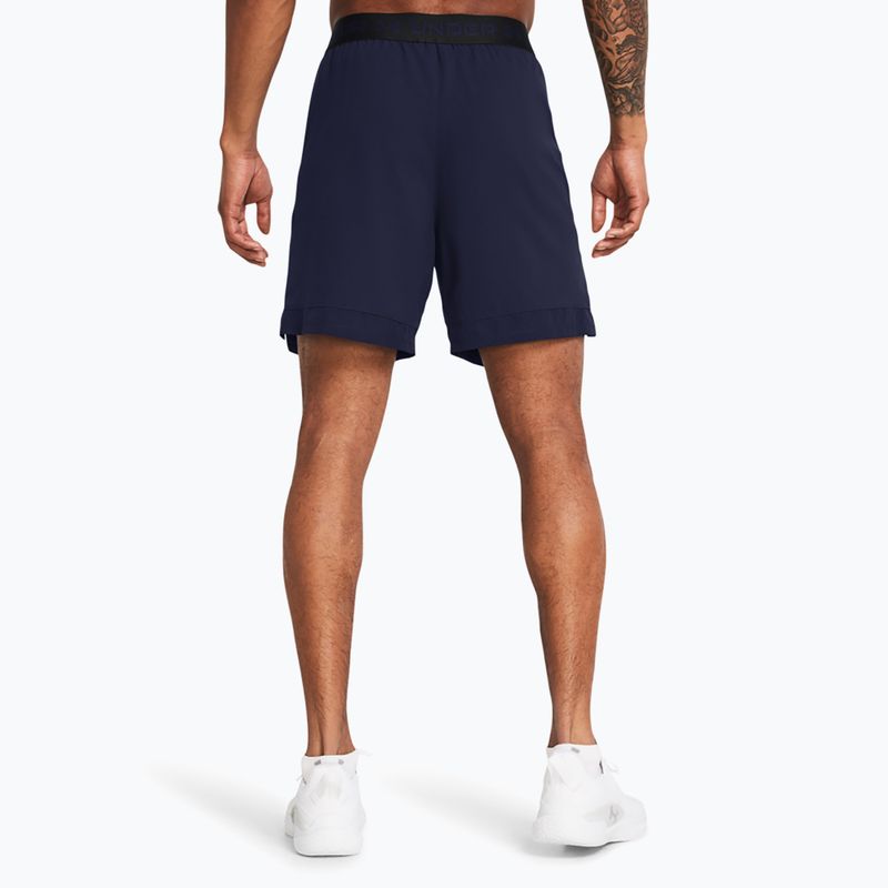 Spodenki treningowe męskie Under Armour UA Vanish Woven 6in midnight navy/mod gray 3