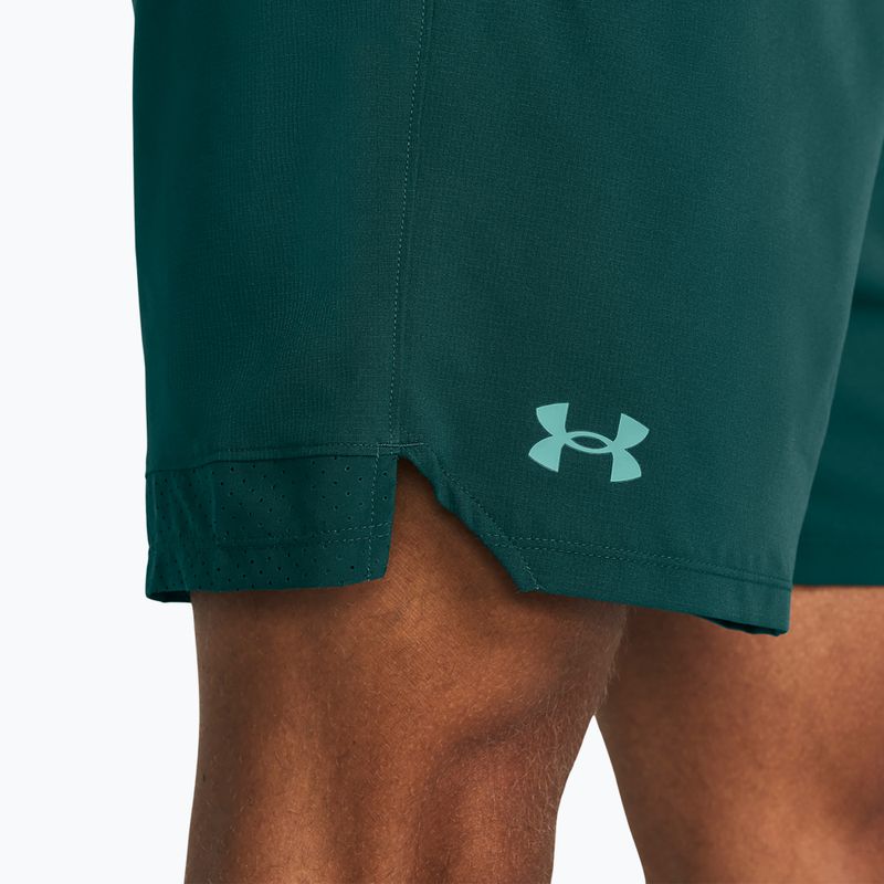 Spodenki treningowe męskie Under Armour Ua Vanish Woven 6in hydro teal/radial turquoise 4