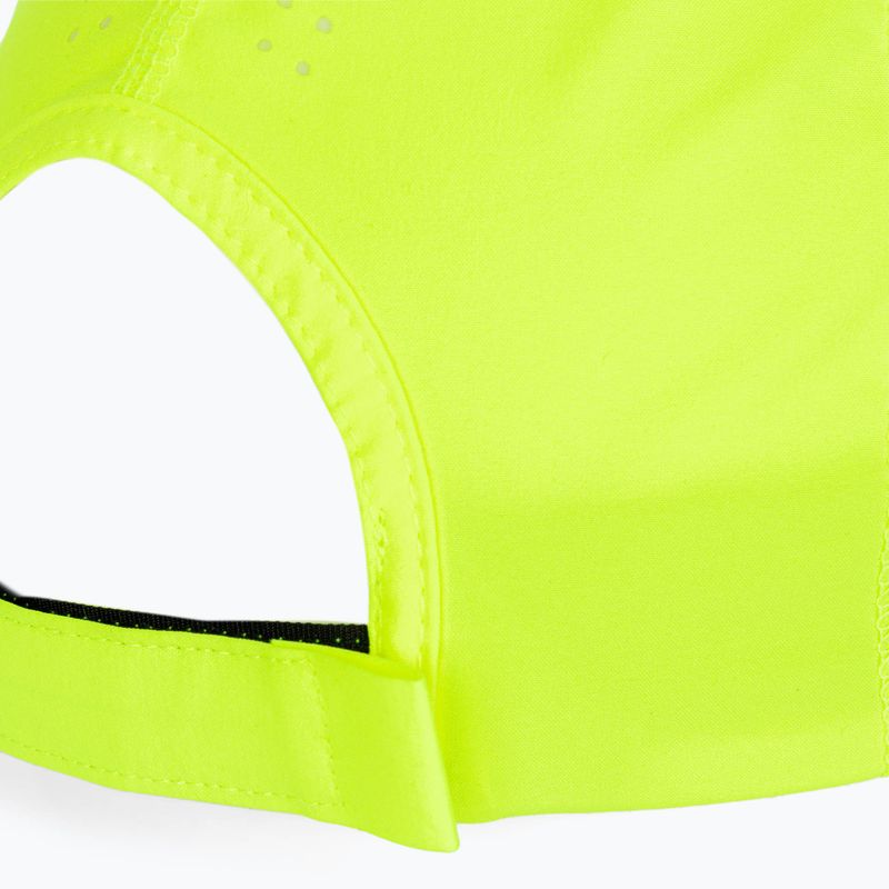 Czapka z daszkiem męska Under Armour Launch high-vis yellow/black/reflective 4